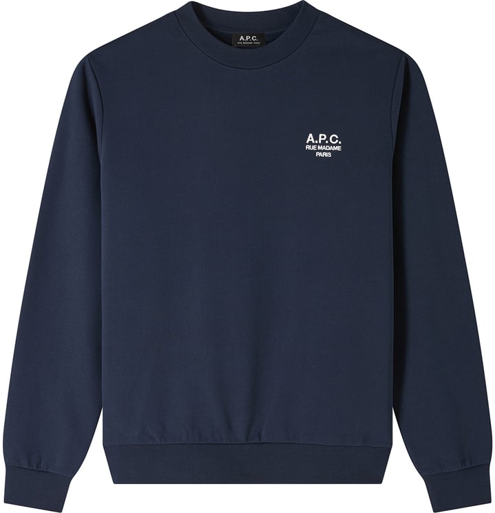 A.P.C. Sweater standard rue donkerblauw