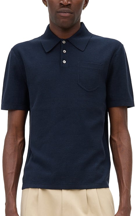 A.P.C. Polo Eliot navy