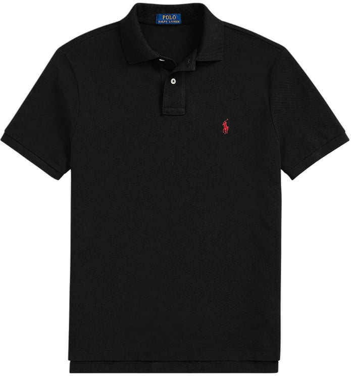 Ralph Lauren Polo custom slim fit zwart