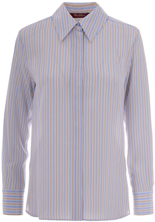 Max Mara Shirts Clear Blue
