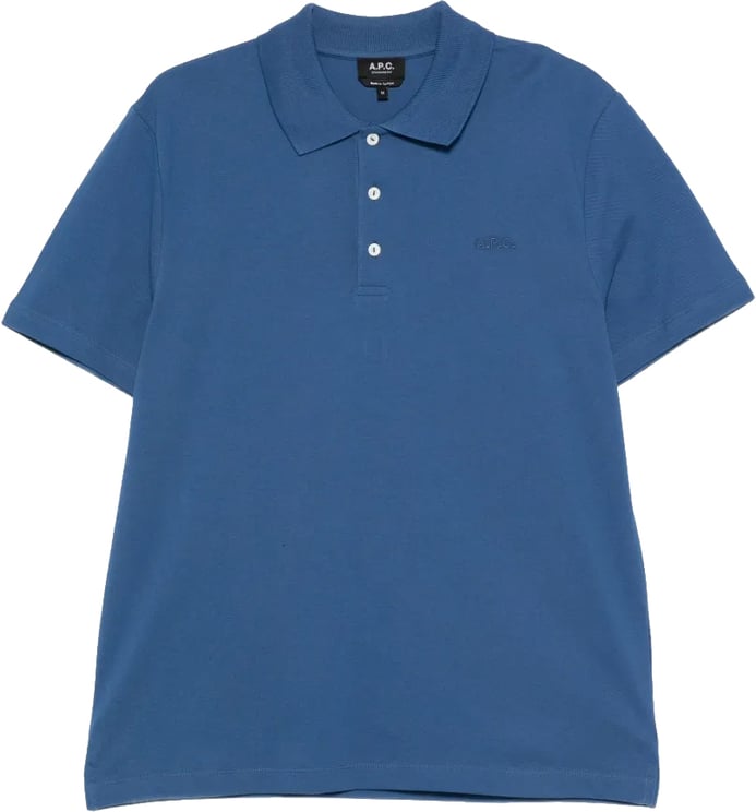 A.P.C. Polo mid blauw