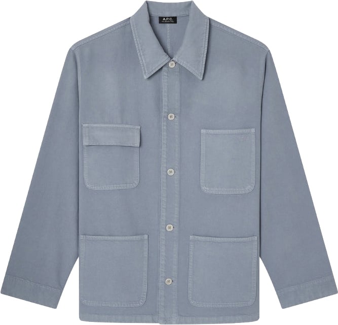 A.P.C. shirtjacket blue