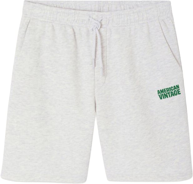 American Vintage short grijs logo