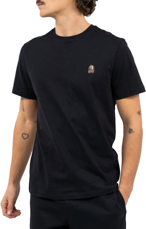 Parajumpers Parajumpers T-shirt Zwart Patch