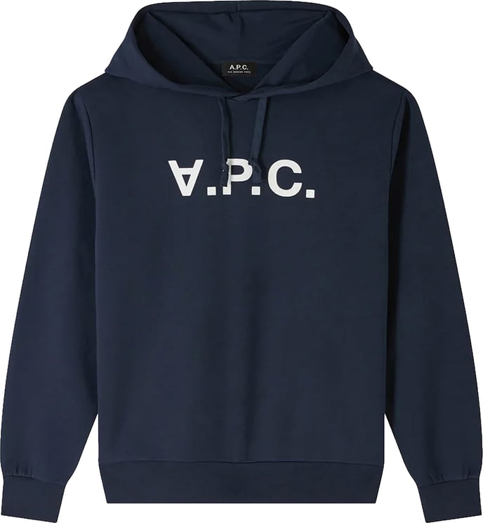 A.P.C. Hoodie donkerblauw