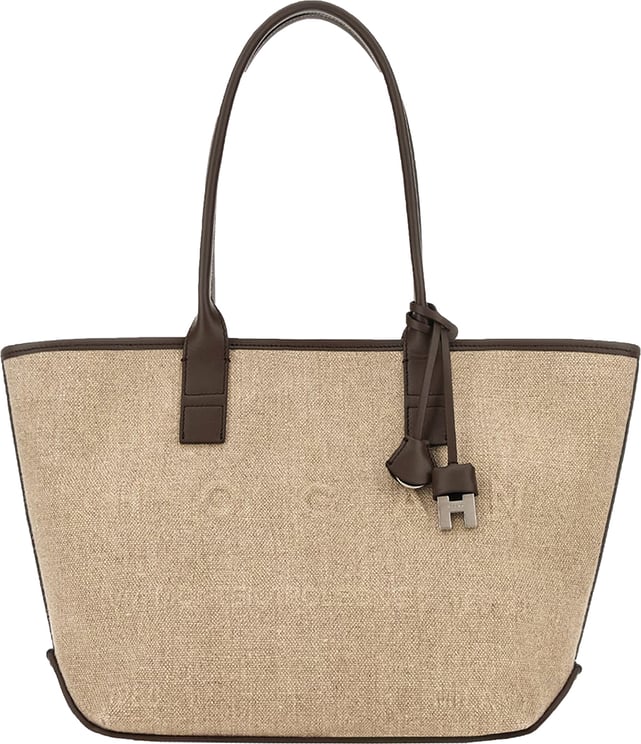 HOGAN Tas Script beige