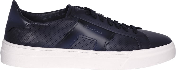 Santoni Sneaker donkerblauw