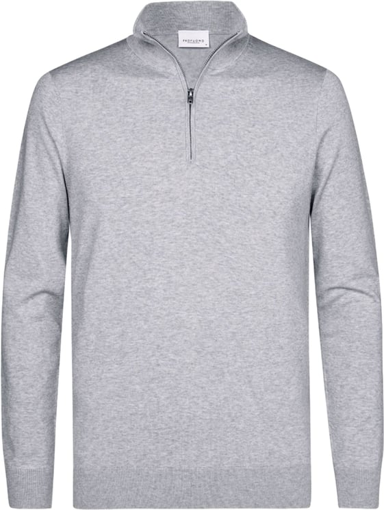 Profuomo pull lyocell grey