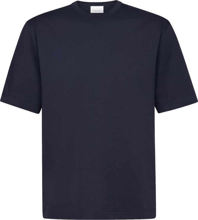 Profuomo t-shirt oversize blue