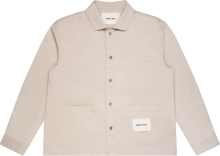 Bram's Fruit overshirt beige