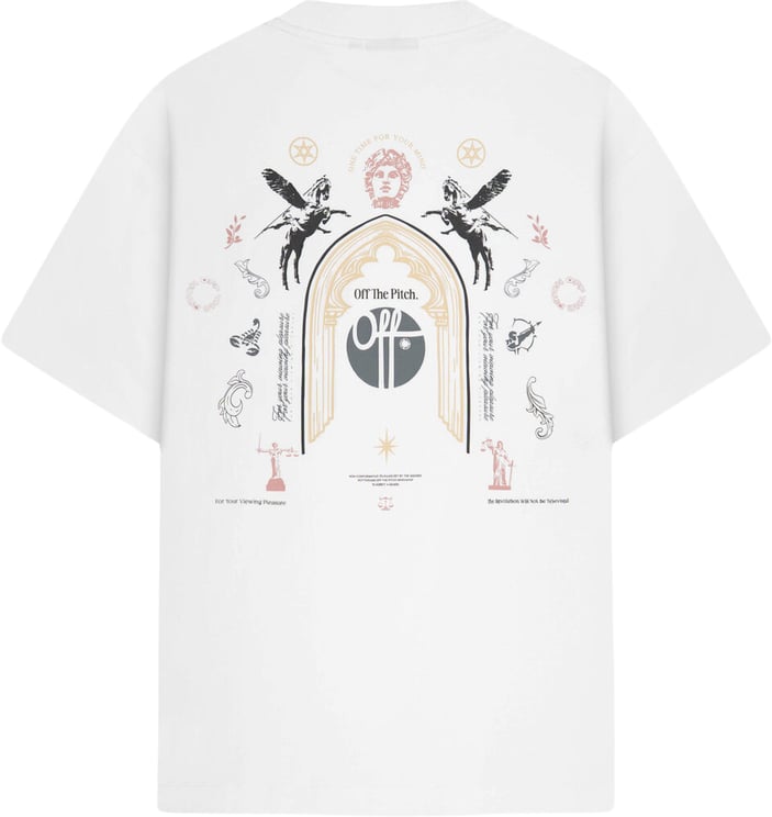 OFF THE PITCH Sacred Loose Fit Tee White