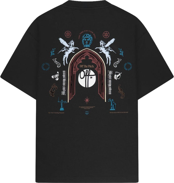OFF THE PITCH Sacred Loose Fit Tee Black
