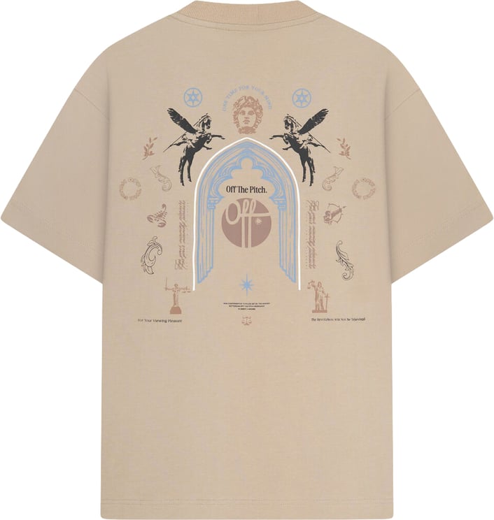 OFF THE PITCH Sacred Loose Fit Tee Sand
