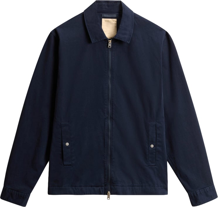 Woolrich Cotton Twill Timber Overshirt Gd Mb