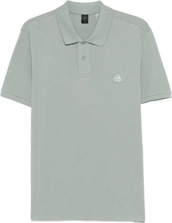 Moose Knuckles Everett Polo Dusty Jade Green