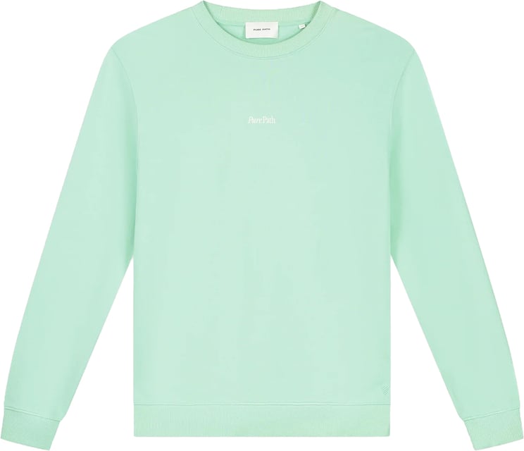 Pure Path sweater mint