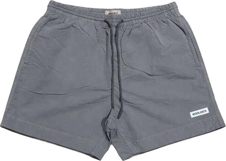 Woolrich Solid Swim Short Smokey Olive Green