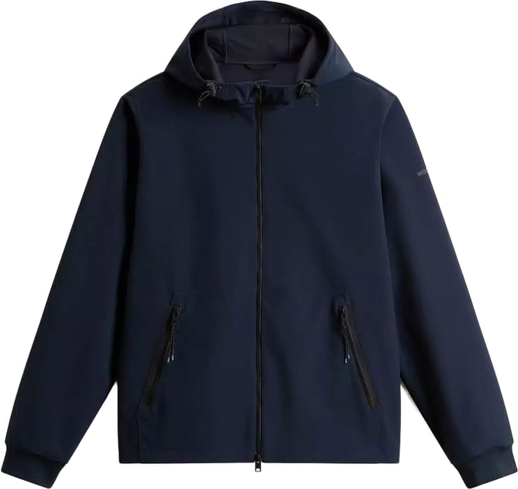 Woolrich Soft Shell Full Zip Hoodie Jacket M