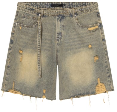 Don't Waste Culture Gaellor Shorts Pale Blue