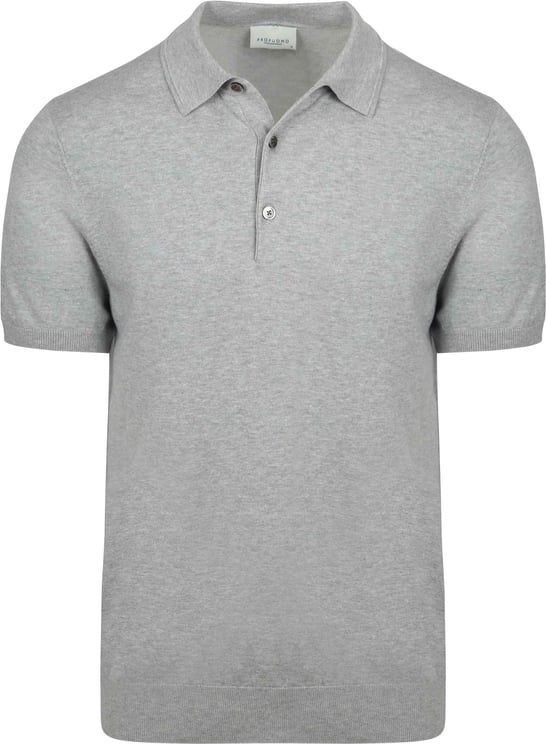 Profuomo Grijze Luxury Basic polo