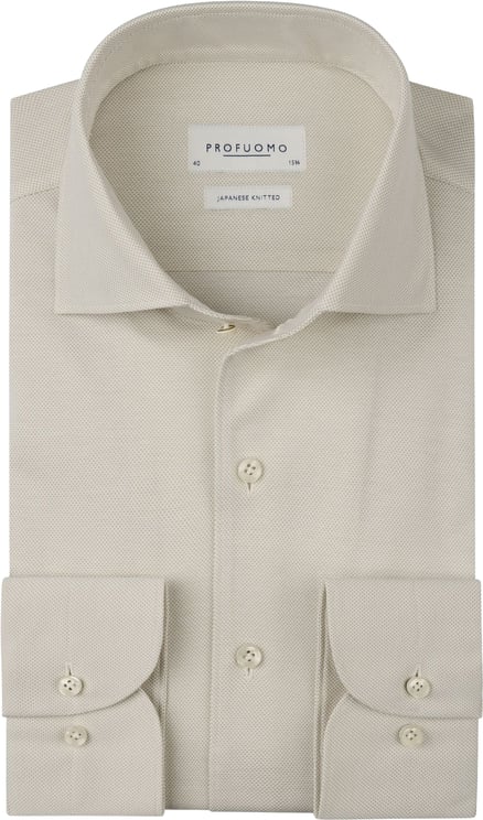 Profuomo japanese knitted sand