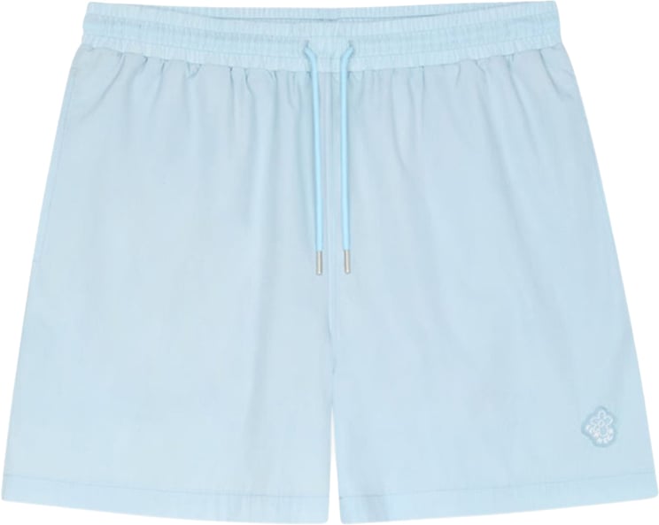 FLÂNEUR Rubber blossom swim shorts blue
