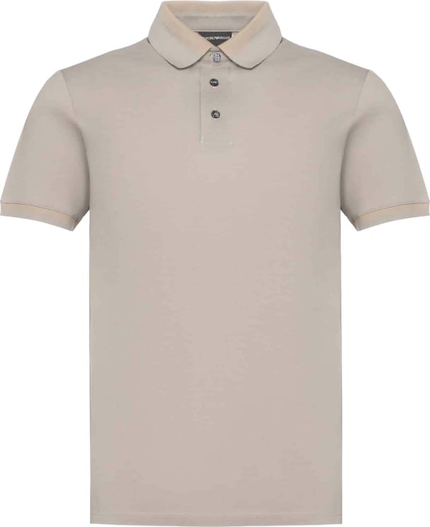 Emporio Armani Cotton Pique Mourning Dove