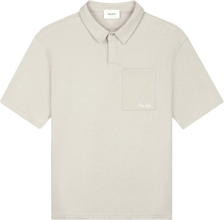 Pure Path Structure Polo 26010115 sand