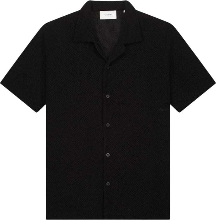 Pure Path Honeycomb Shirt 26010206 Black