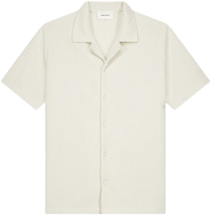 Pure Path Overhemd Casual Lm Honeycomb