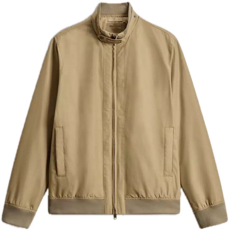 Woolrich spring lewis bomber beige