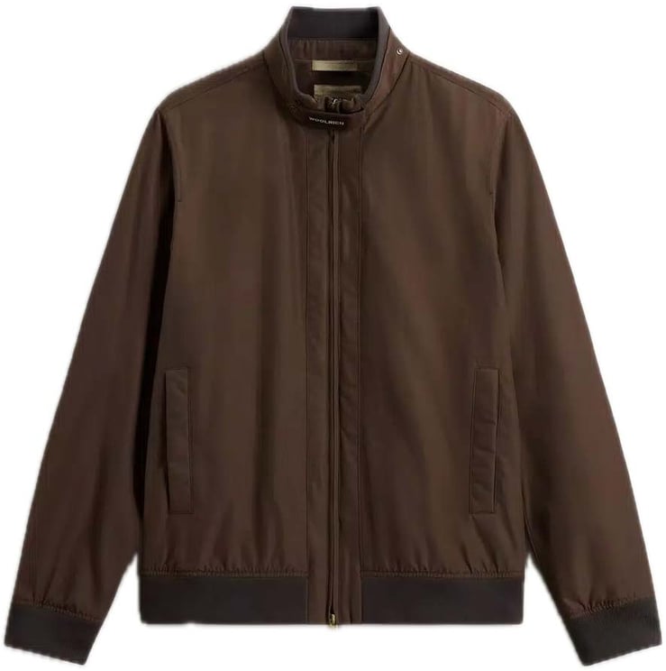 Woolrich spring lewis bomber brown