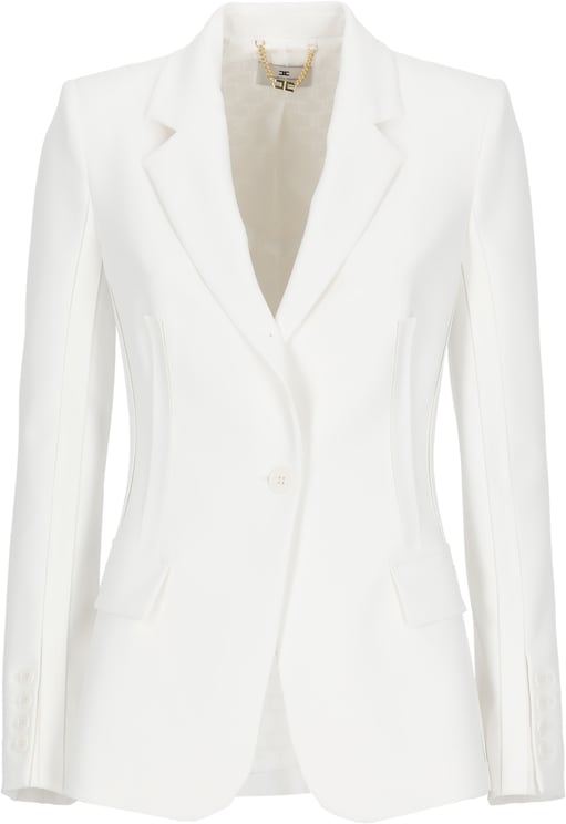 Elisabetta Franchi Jackets Ivory