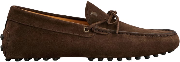 Tod's Tod's Chocolate suede loafers