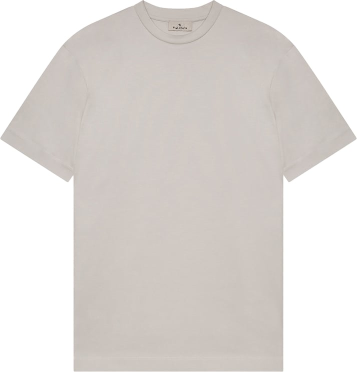 Valenza interlock supima shirt pearl