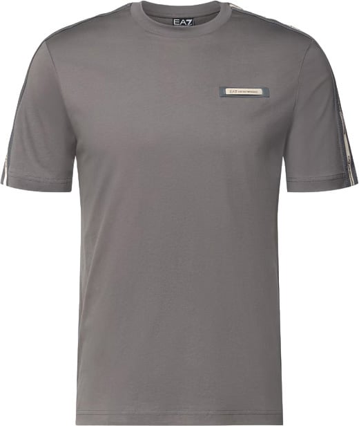 EA7 Logo Tape T-shirt Smoked Pearl