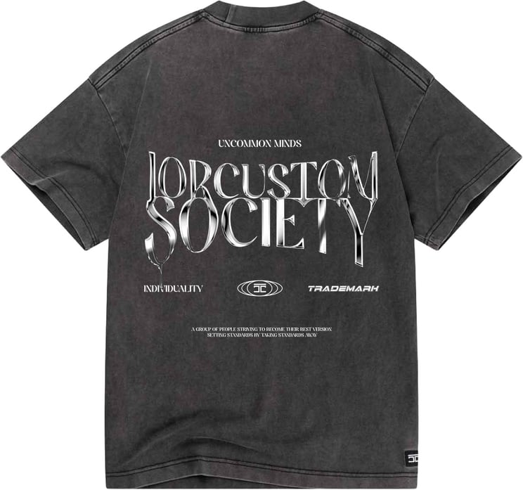 JORCUSTOM Uncommon Loose Fit T-Shirt AcidGrey