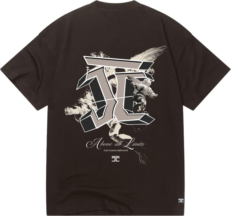 JORCUSTOM AboveAll Loose Fit T-Shirt Brown