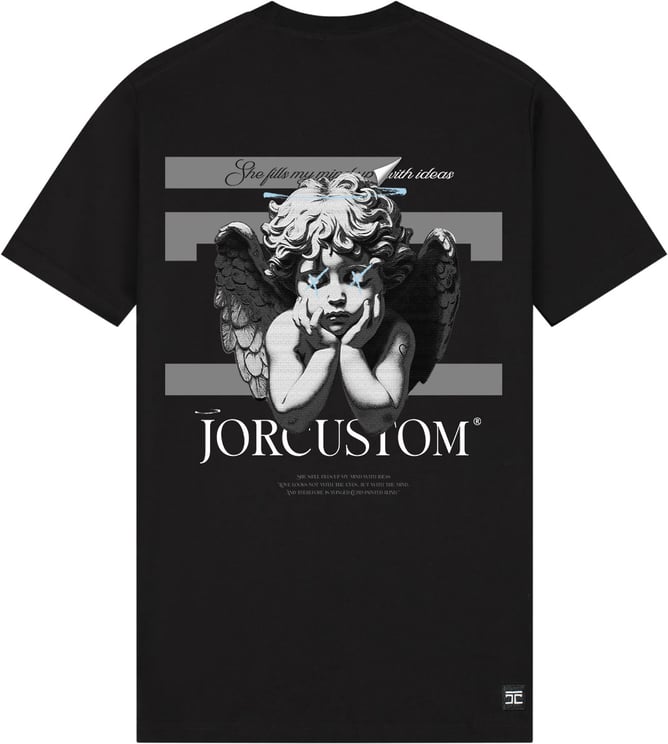JORCUSTOM AngelTwo Slim Fit T-Shirt Black