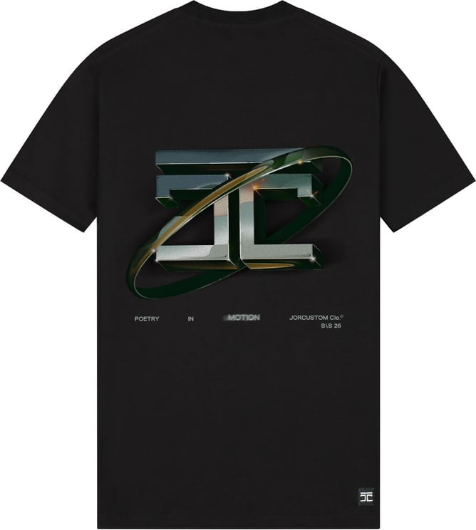 JORCUSTOM PoetryIn Slim Fit T-Shirt Black