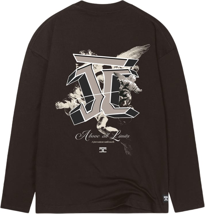 JORCUSTOM AboveAll Longsleeve T-Shirt Brown