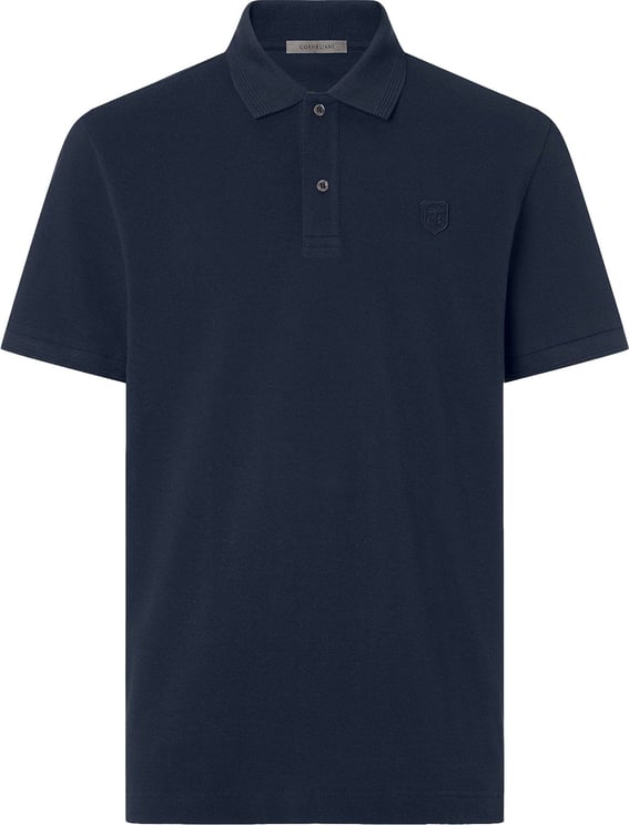 Corneliani polo navy
