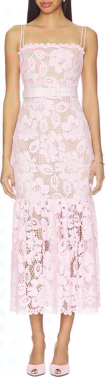 Self-Portrait dress pink