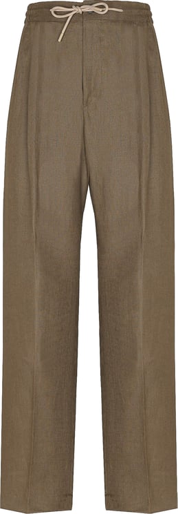 Manuel Ritz broek linnen bruin