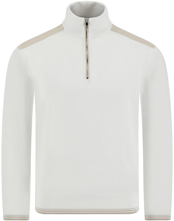 Paul & Shark Zippullover off white