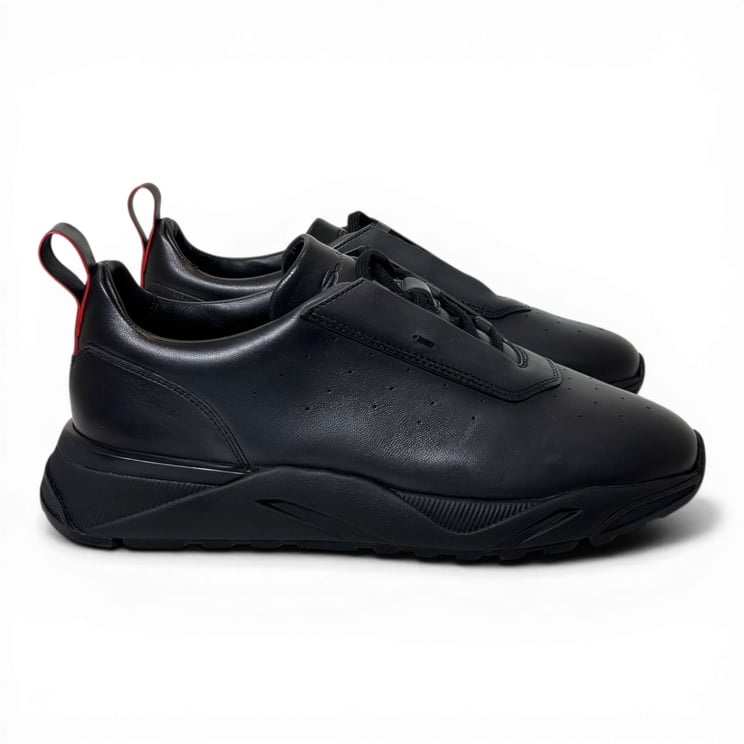 Santoni sneaker Innova Nero antraciet