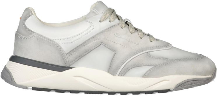 Santoni sneaker Innova Bian grijs