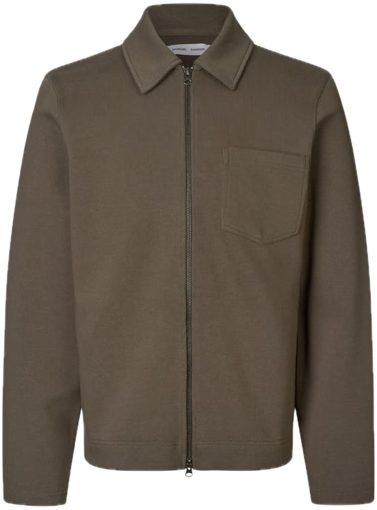 Samsøe Samsøe Sahannes Full Zip - Olive