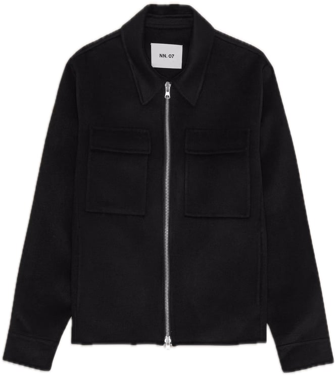 NN07 Alban two way zipper black
