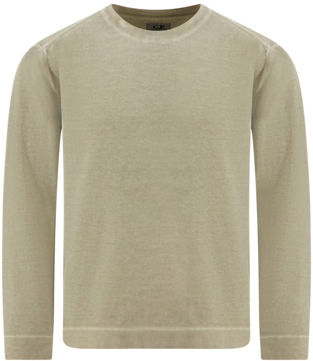 CP Company Crepe double neck dyed crewneck